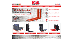 Desktop Screenshot of msi-forks.com